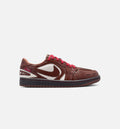 Air Jordan 1 Low 农历新年女款生活方式运动鞋 - 浅巧克力/黑