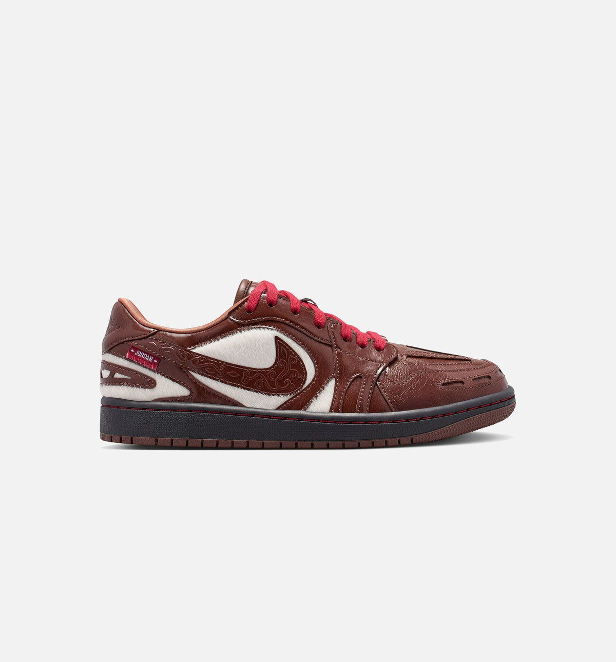 Air Jordan 1 Low 农历新年女款生活方式运动鞋 - 浅巧克力/黑