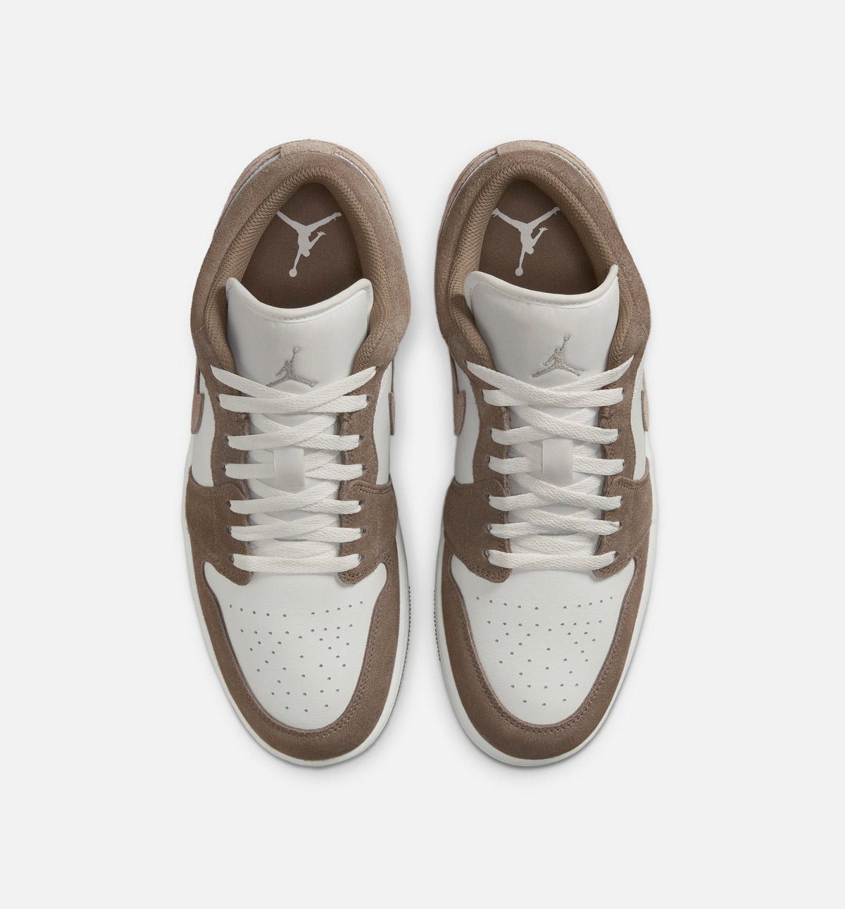 Air Jordan 1 Low 男款生活方式运动鞋 - 橄榄灰/谜石/山顶白