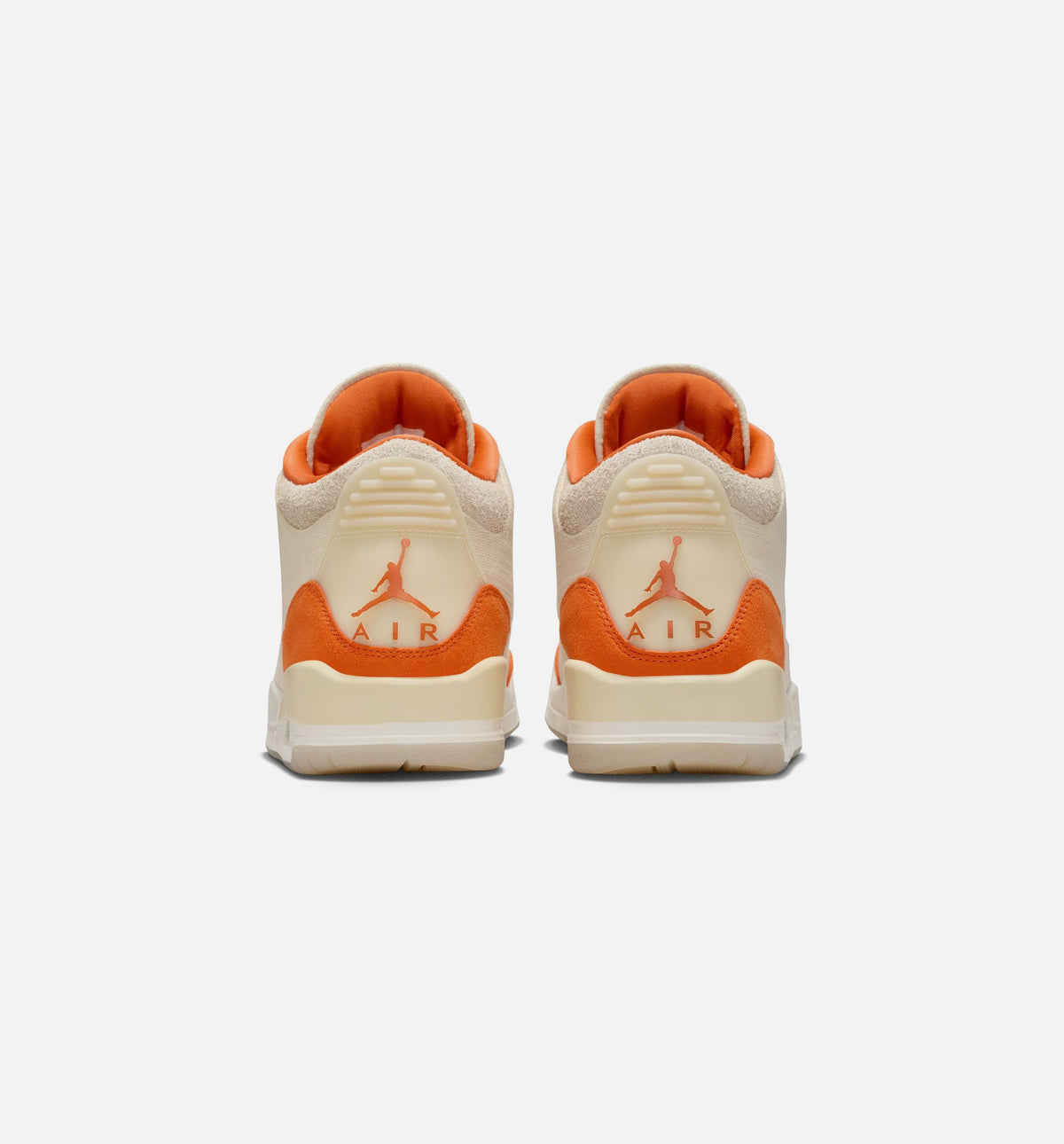 Air Jordan 3 Retro 女款生活方式运动鞋 - 化石/海星橙/帆白（Starfish）
