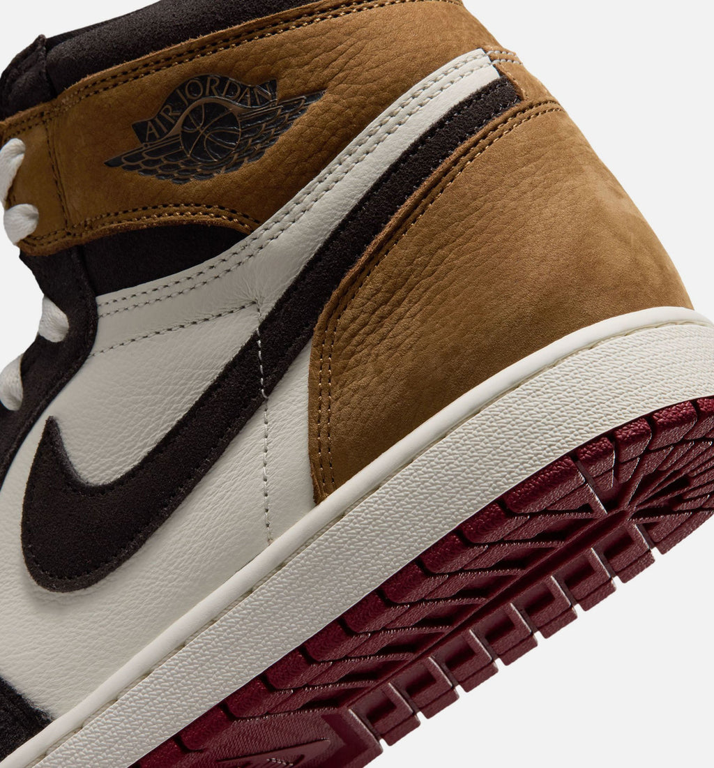 Air Jordan 1 Retro High OG 男款复古高帮运动鞋 - 阴影棕/閘红/浅英伦棕（Love Letter）