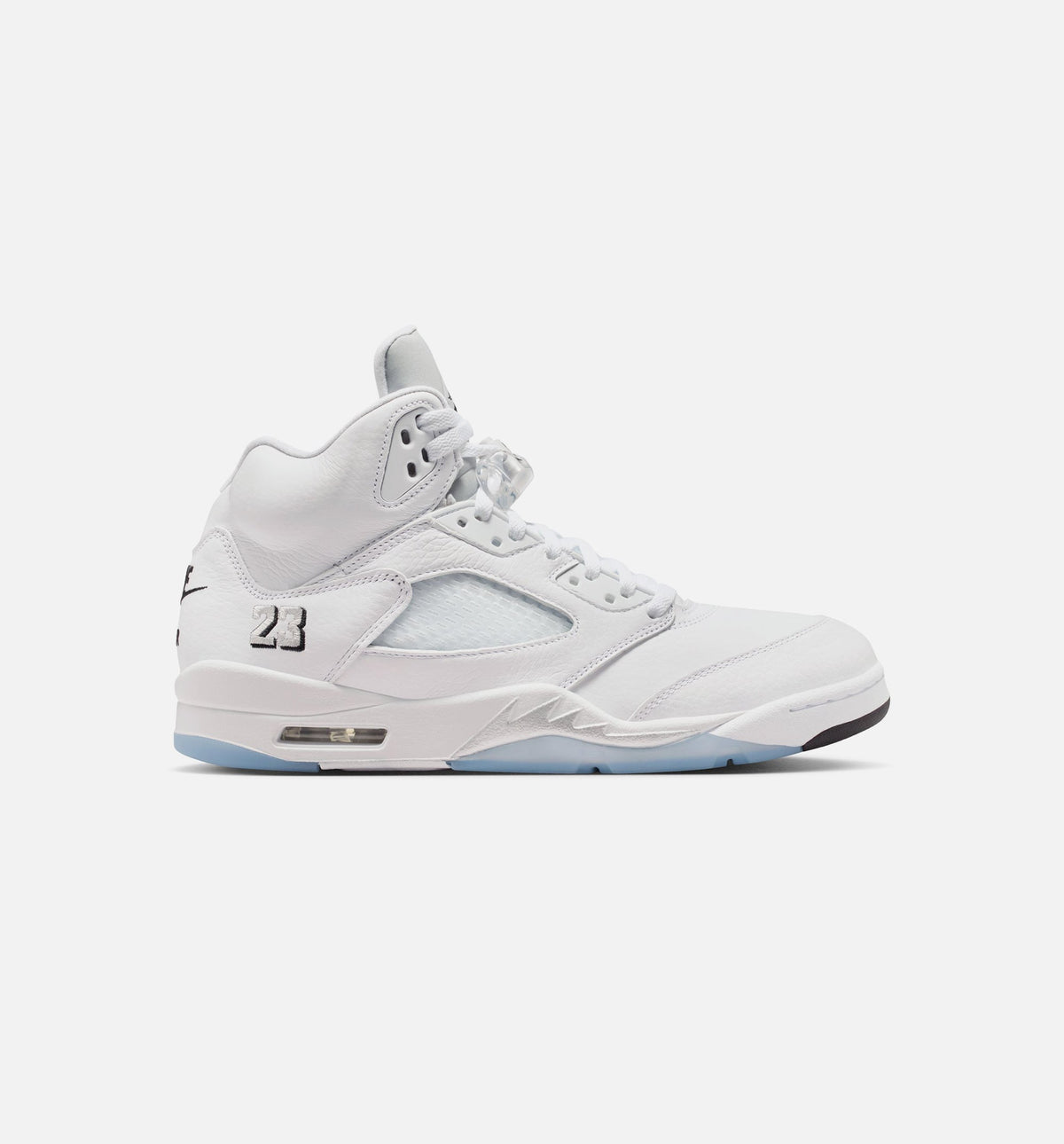 Air Jordan 5 Retro OG White Metallic 男子运动鞋 - 白/金属银/黑