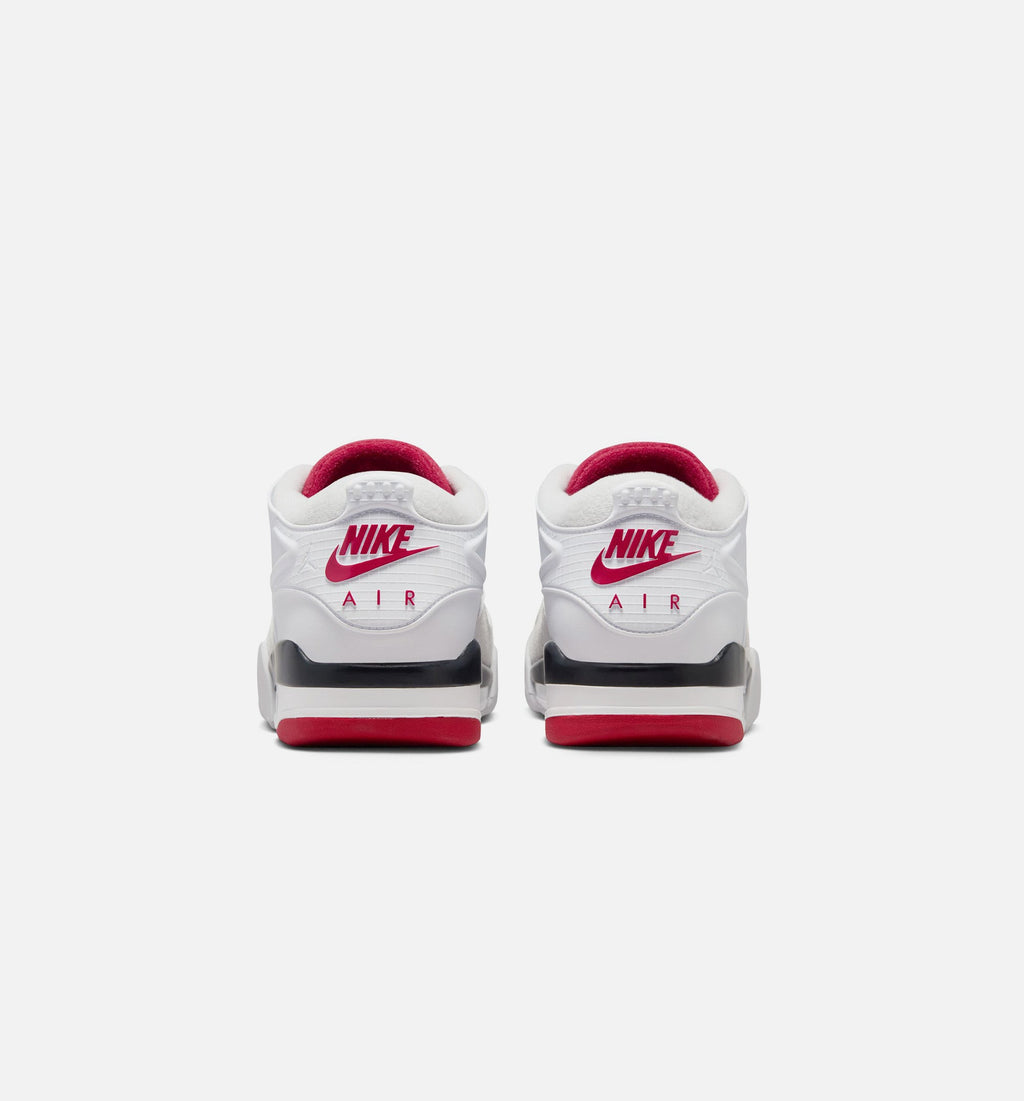 Air Jordan 4 RM 男子运动鞋 - 白/黑/中性灰/大学红