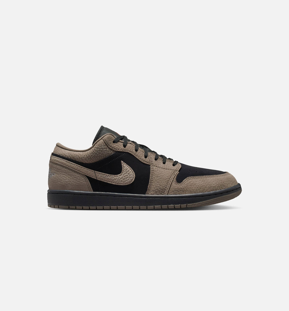 Air Jordan 1 Low SE 男款生活方式运动鞋 - 黑/橄榄灰/浅野芦橙