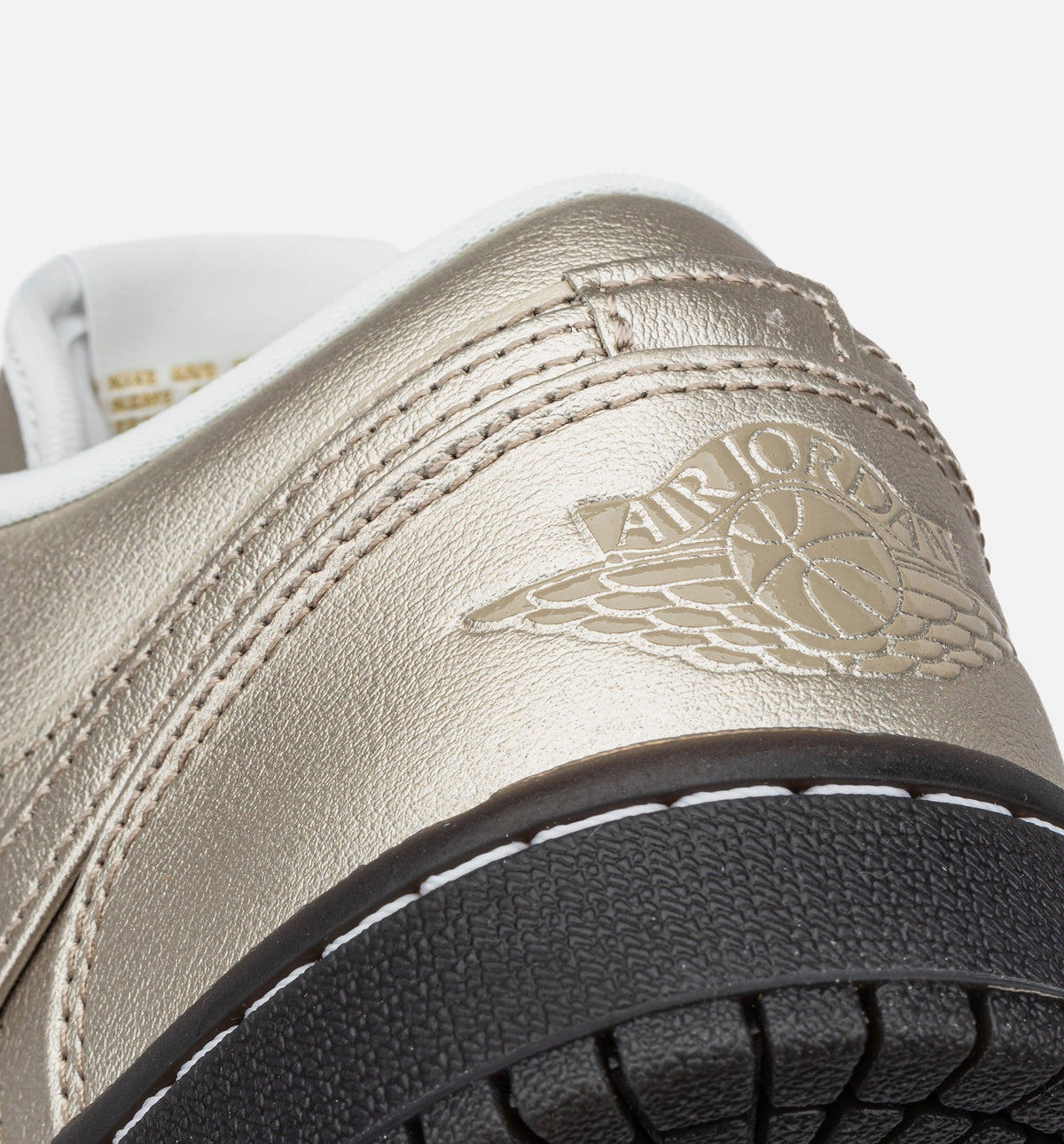 Air Jordan 1 Low SE Metallic Zinc 女子运动鞋 - 金属锌灰/峰顶白/丝绒棕