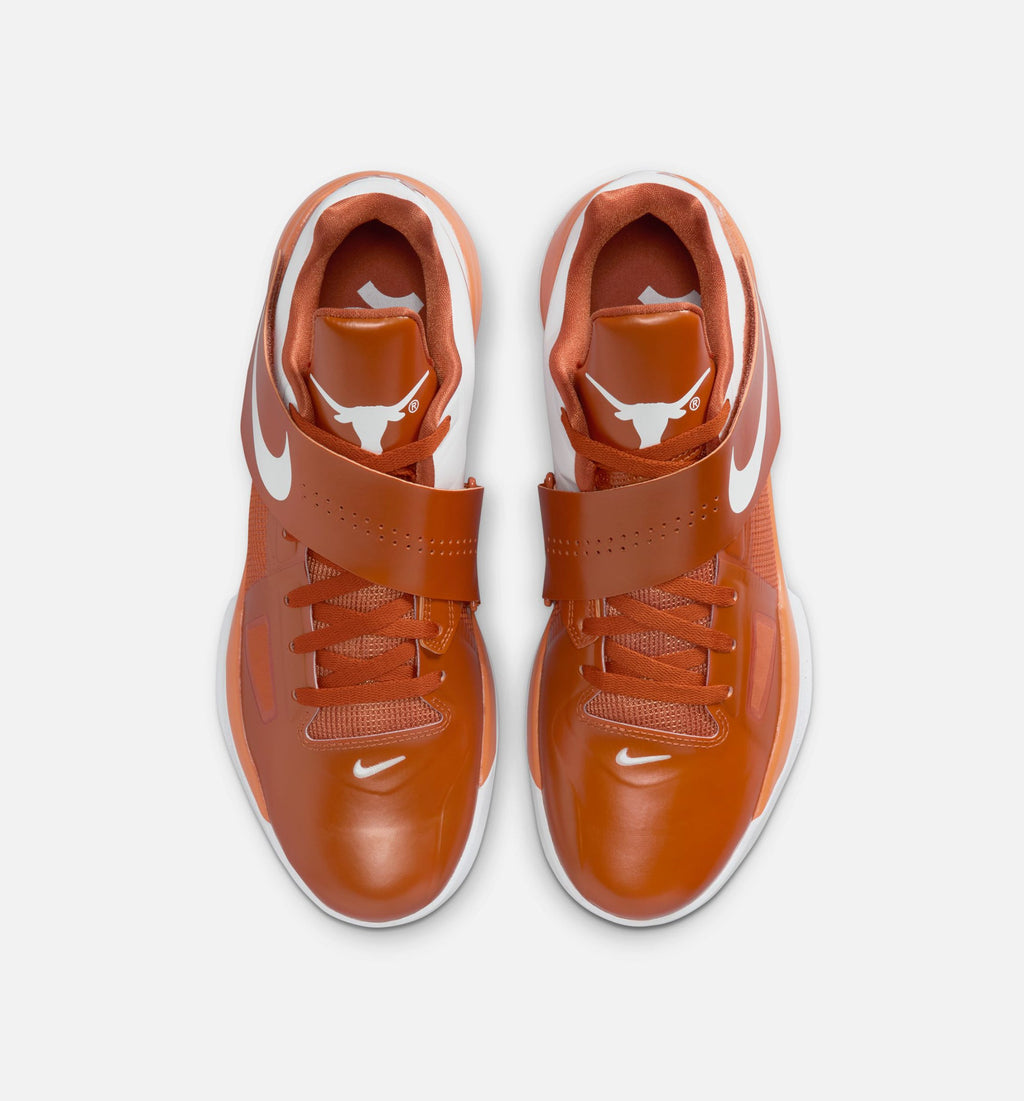 Zoom KD 4 Texas Longhorns 男子运动鞋 - 沙漠橙/白
