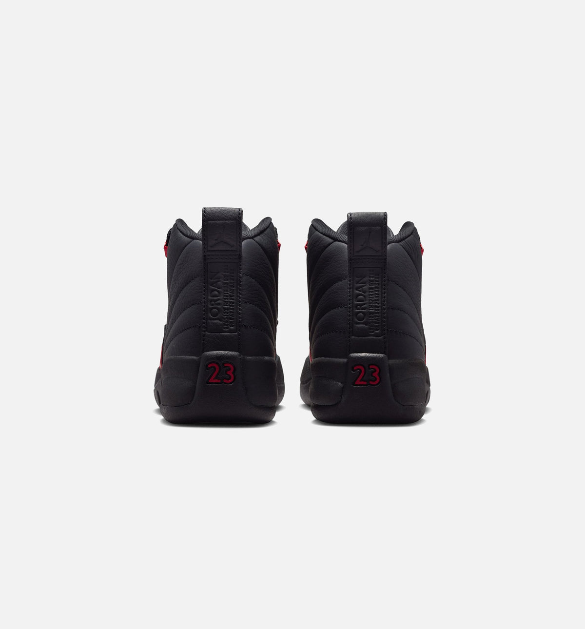 Air Jordan 12 Retro Bloodline 大童运动鞋 - 黑/大学红