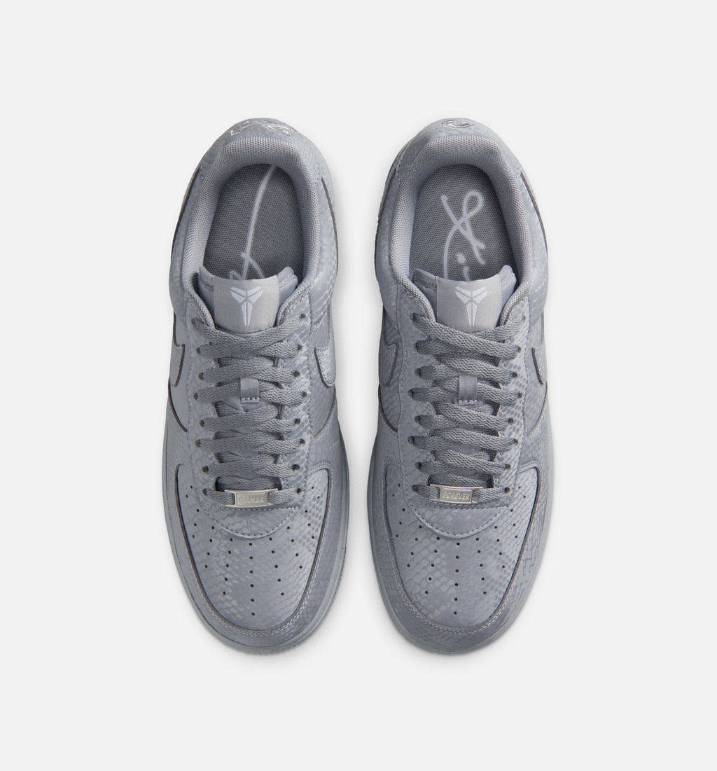 Kobe Air Force 1 Low 男子运动鞋 - 冷灰/狼灰