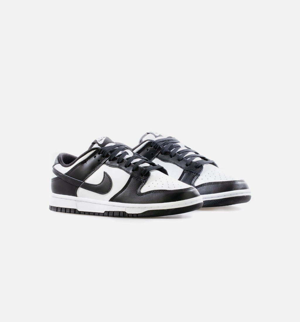 Dunk Low 男子运动鞋 - 黑/白