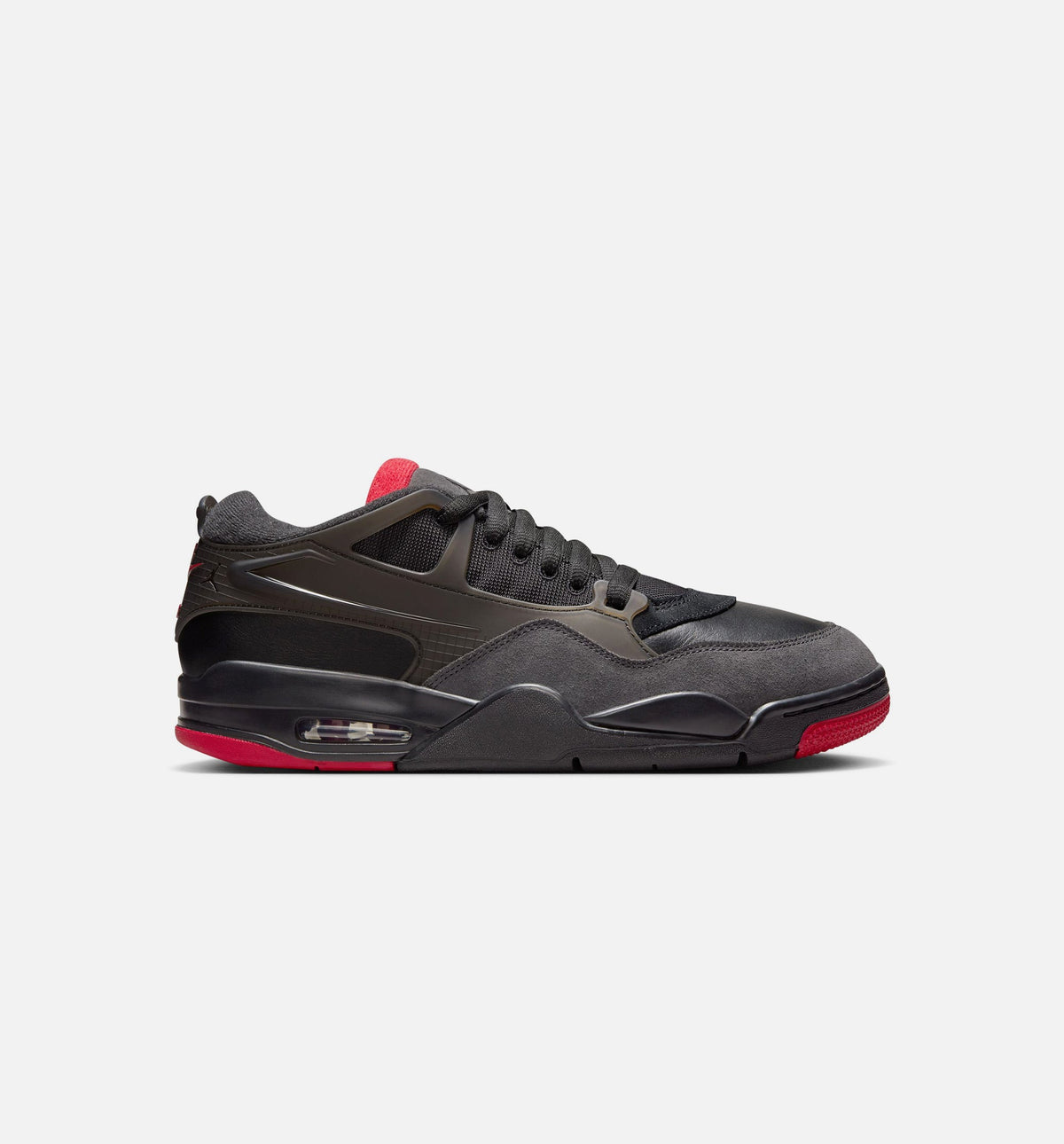 Air Jordan 4 RM Bred 男子运动鞋 - 黑红