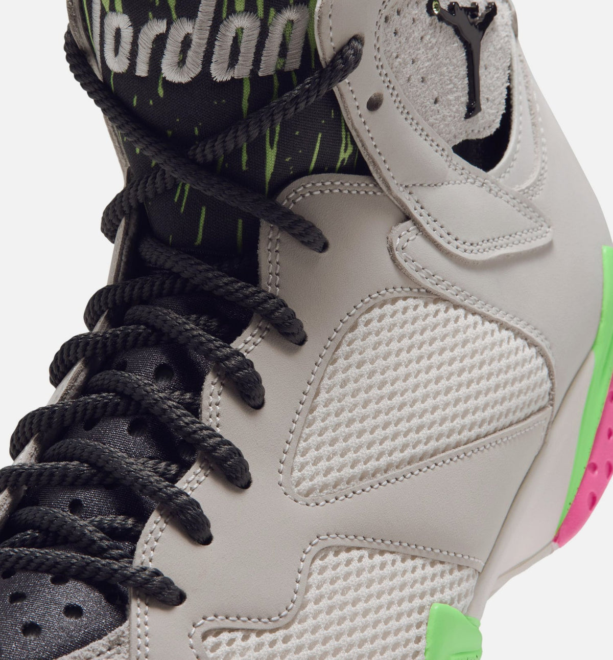 Air Jordan 7 Retro 男子休闲鞋 “Tennis Day” / Phantom / Lime Blast / Pink Blast / Anthracite