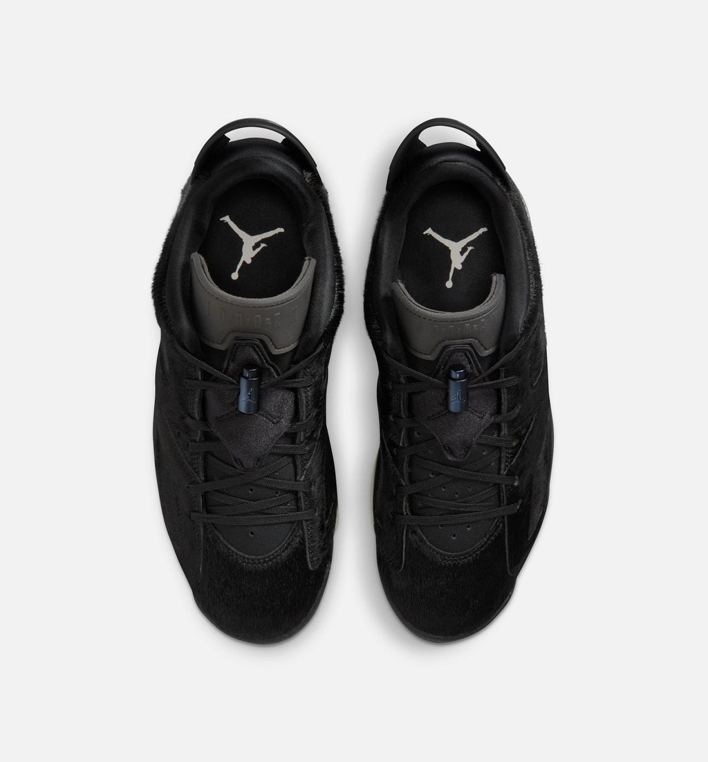 Air Jordan 6 Retro Low Blackout 女子运动鞋 - 全黑