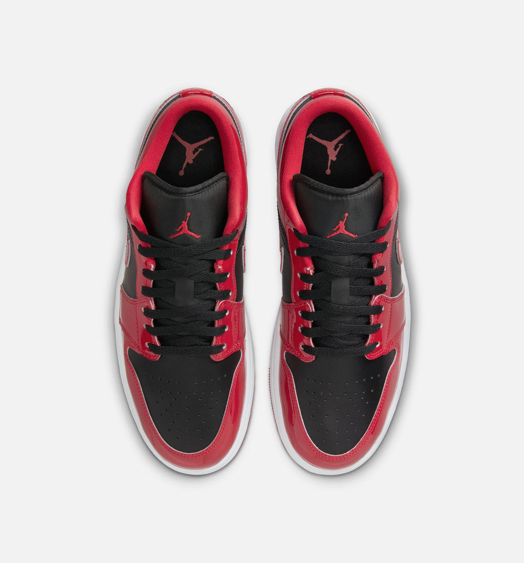 Air Jordan 1 Low SE 男款生活方式运动鞋 - 黑/大学红/白