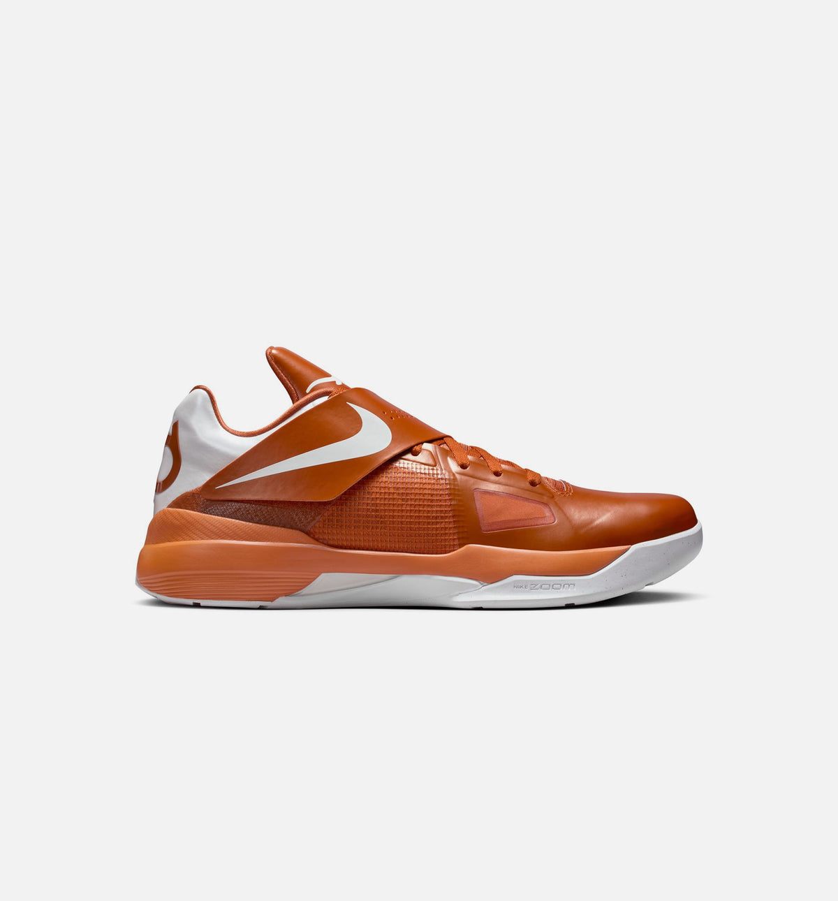 Zoom KD 4 Texas Longhorns 男子运动鞋 - 沙漠橙/白