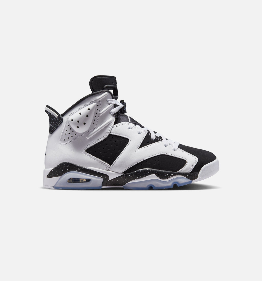 Air Jordan 6 Retro Black and White 男子运动鞋 - 黑/白