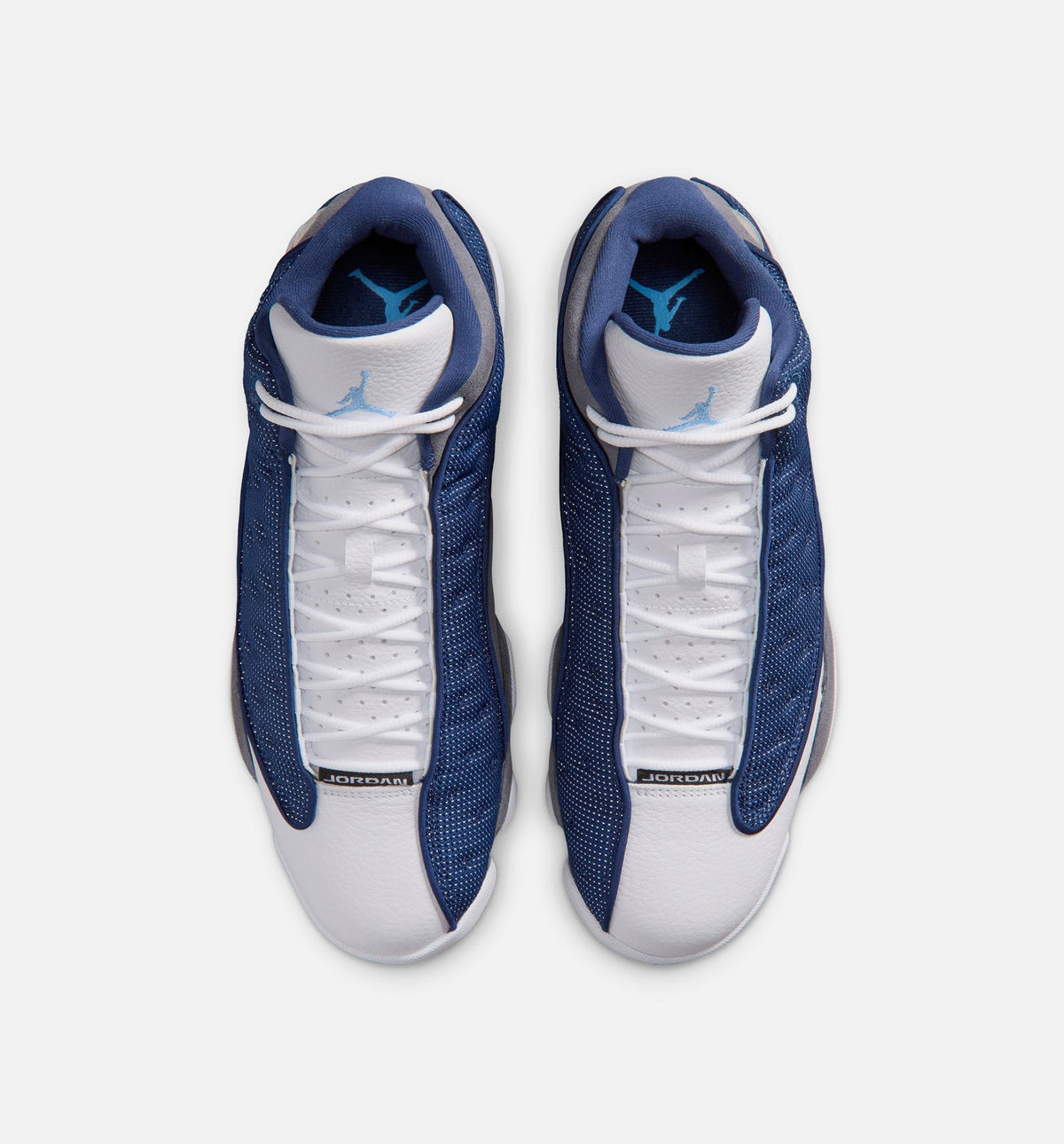 Air Jordan 13 Retro Flint 男子运动鞋 - 藏青/大学蓝/燧石灰
