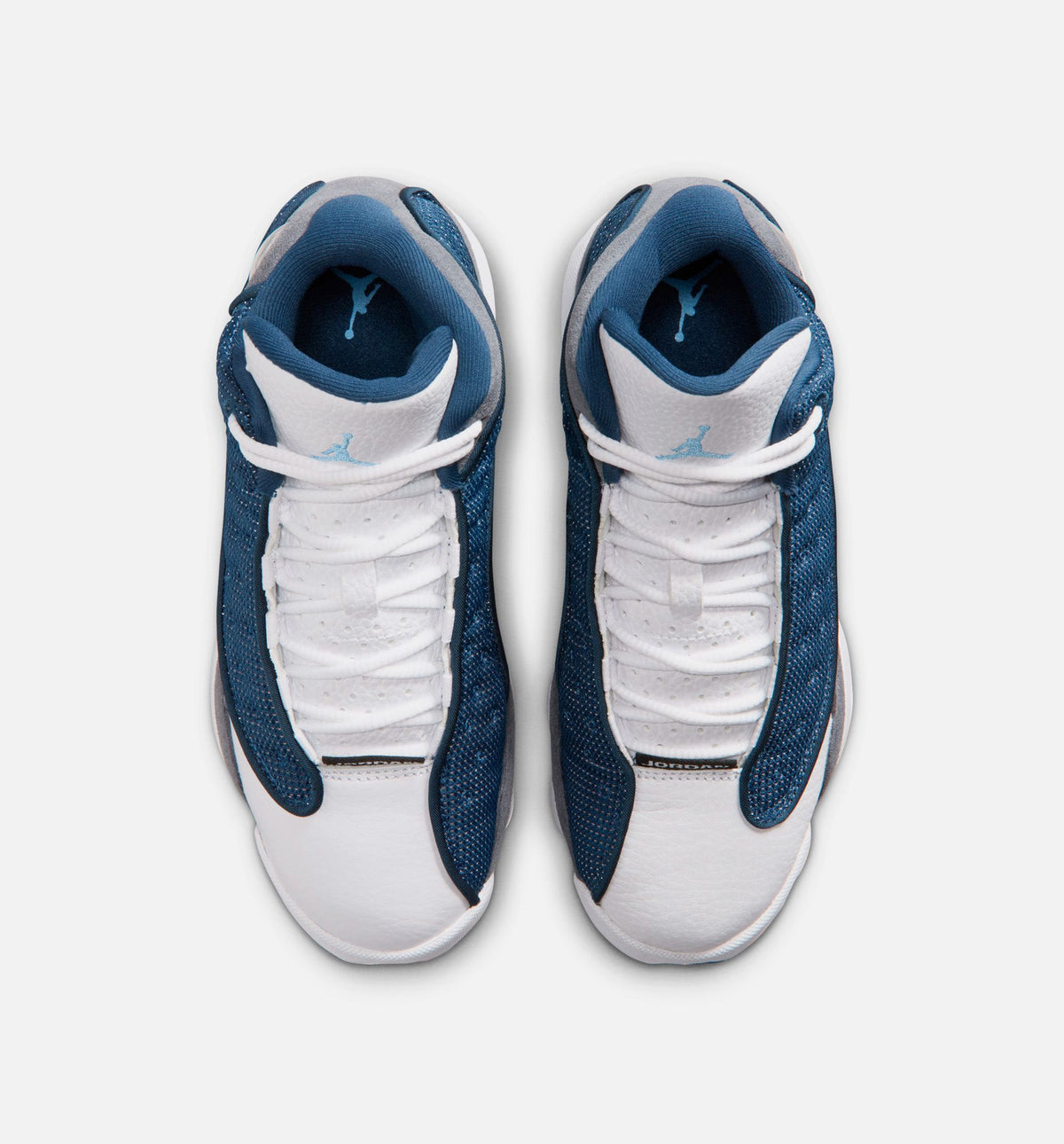 Air Jordan 13 Retro Flint 大童运动鞋 - 藏青/大学蓝/燧石灰