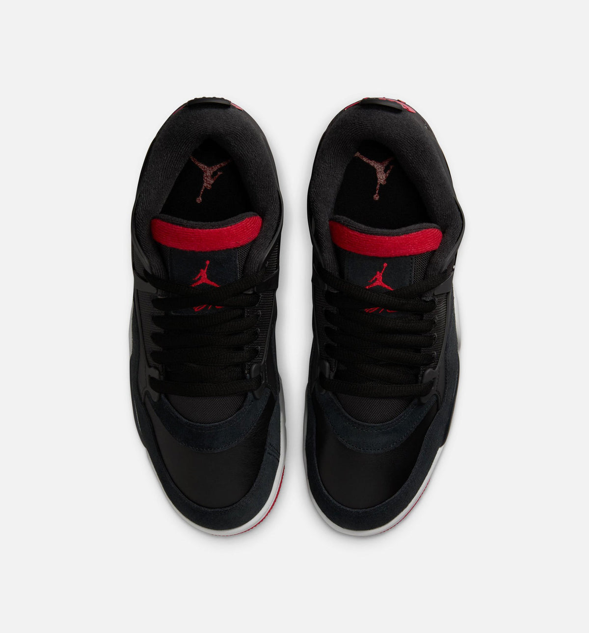 Air Jordan 4 RM 男子运动鞋 - 黑/狼灰/白/大学红