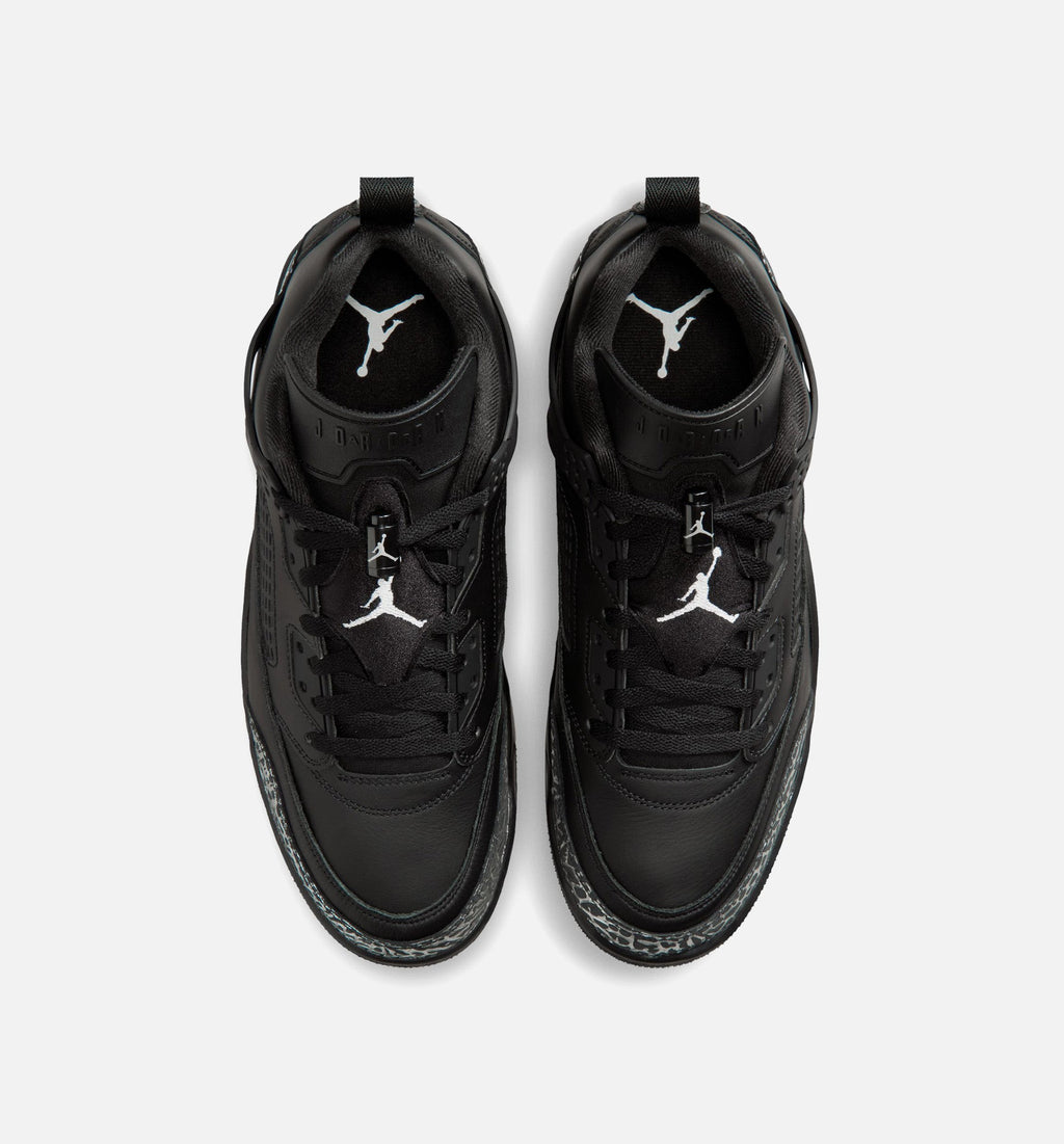 Spizike Low 男子篮球鞋 - 黑/金属银