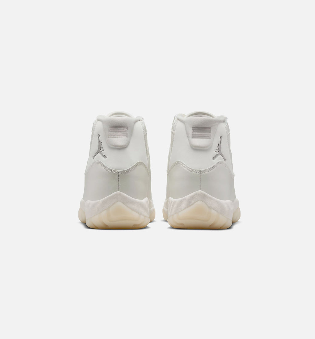 Air Jordan 11 Retro Pearl 女子运动鞋 - 帆白/珍珠灰/金属银