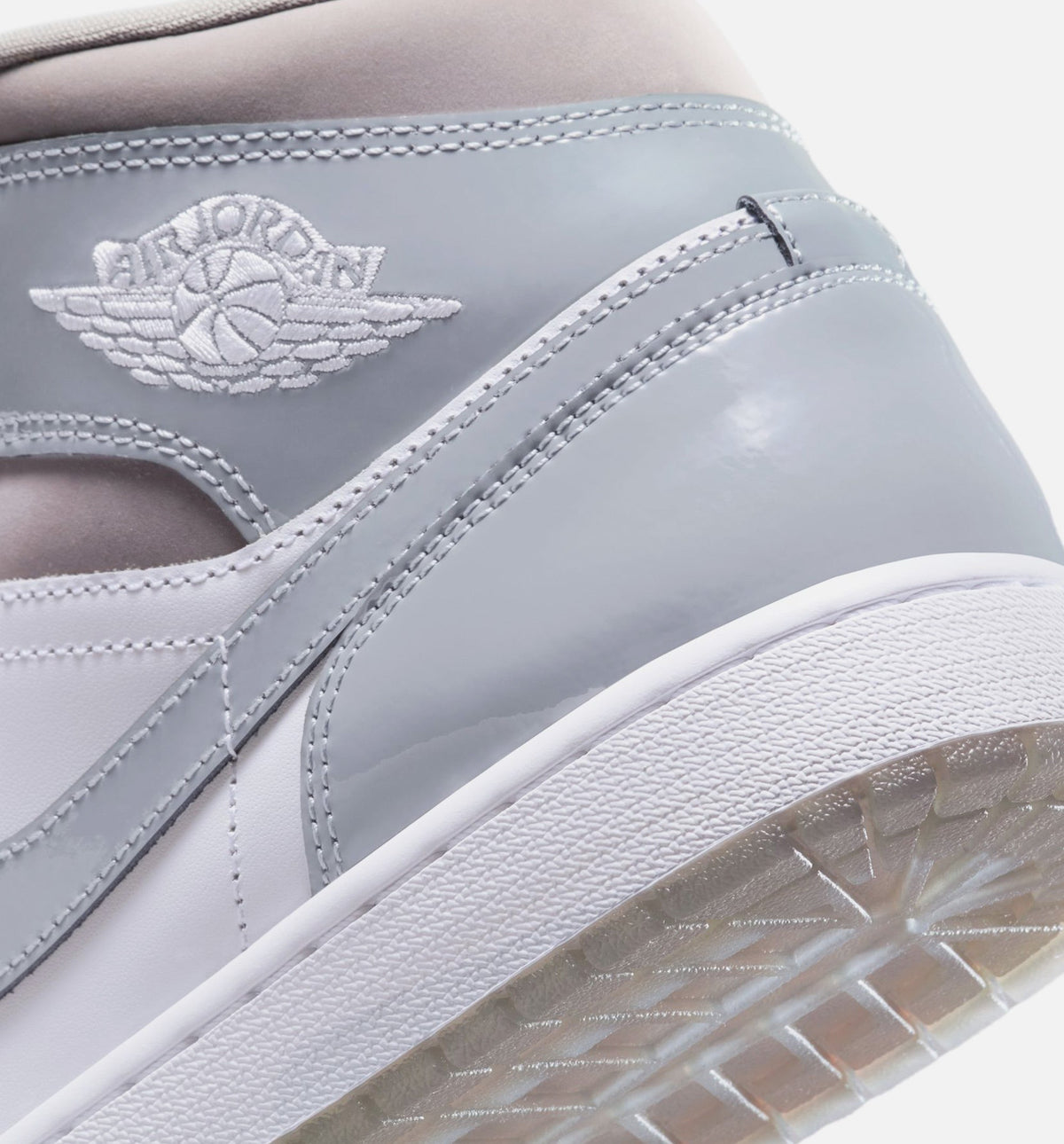 Air Jordan 1 Mid SE Cool Grey 男子运动鞋 - 冷灰/中灰