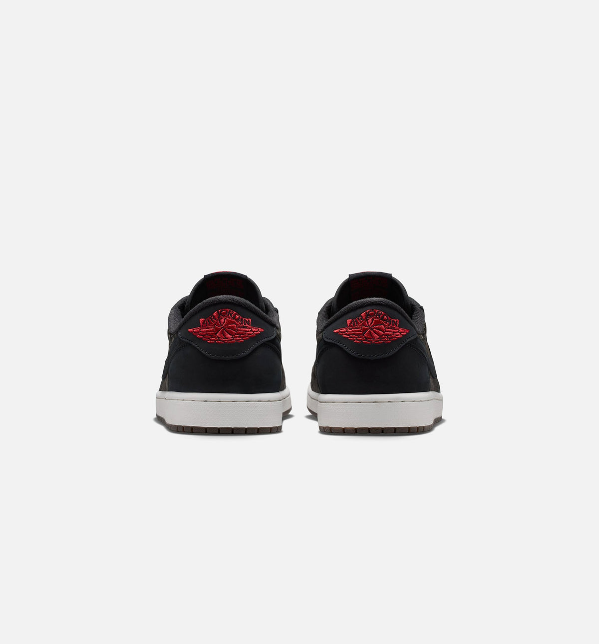 Air Jordan 1 Retro Low OG 男款生活方式运动鞋 - 黑色/大红/峰白（Laser Black And Varsity Red）