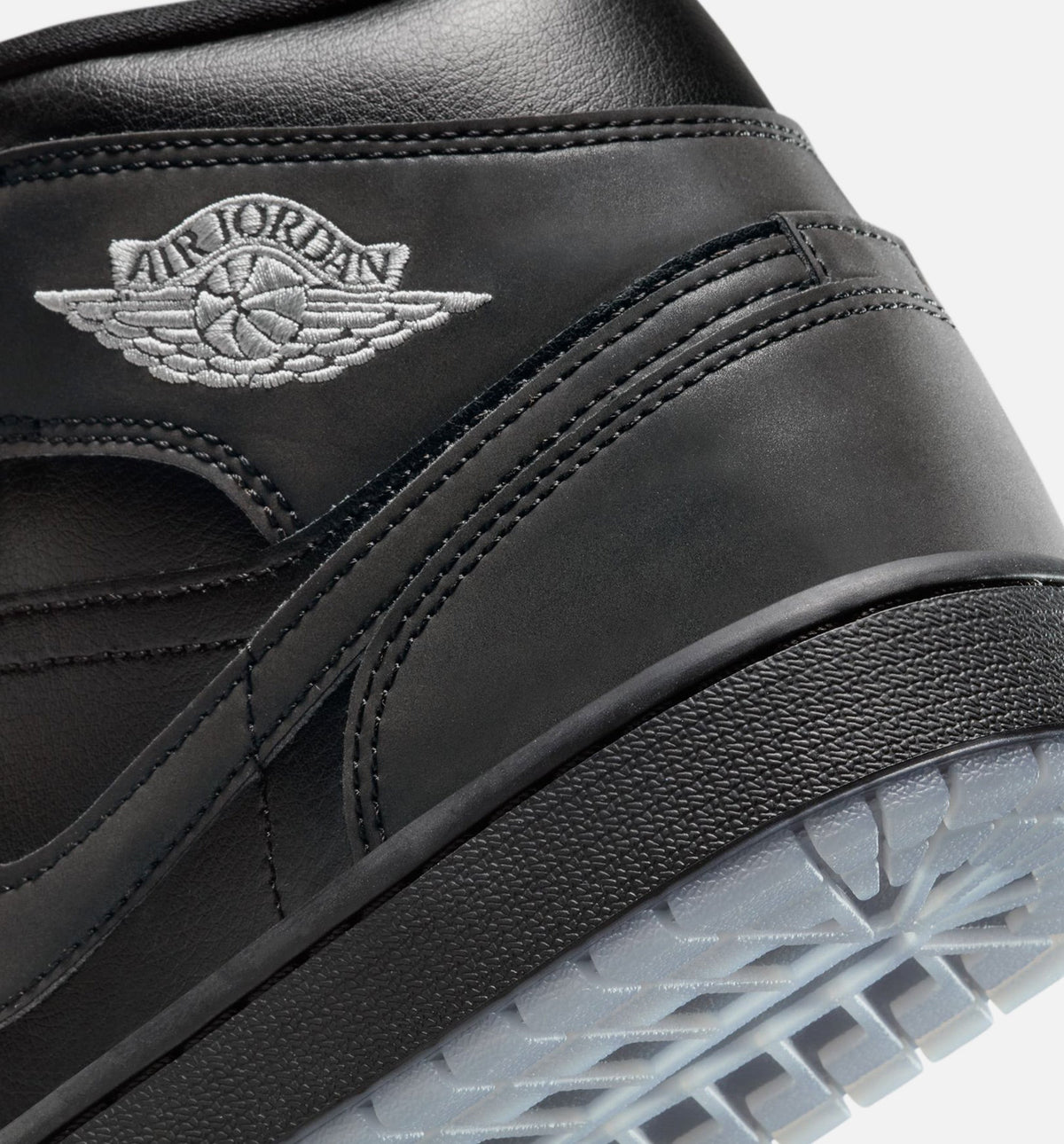 Air Jordan 1 Mid SE 男款生活方式运动鞋 - 黑/灰