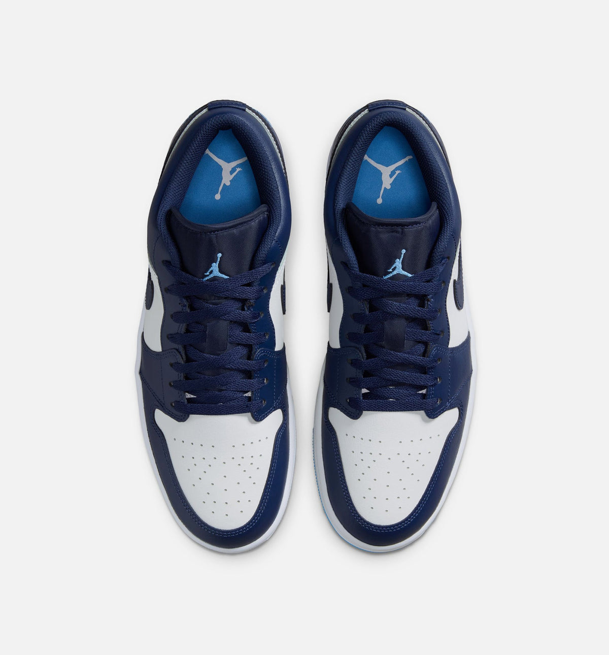 Air Jordan 1 Low 男款生活方式运动鞋 - 深海军蓝/大学蓝/白
