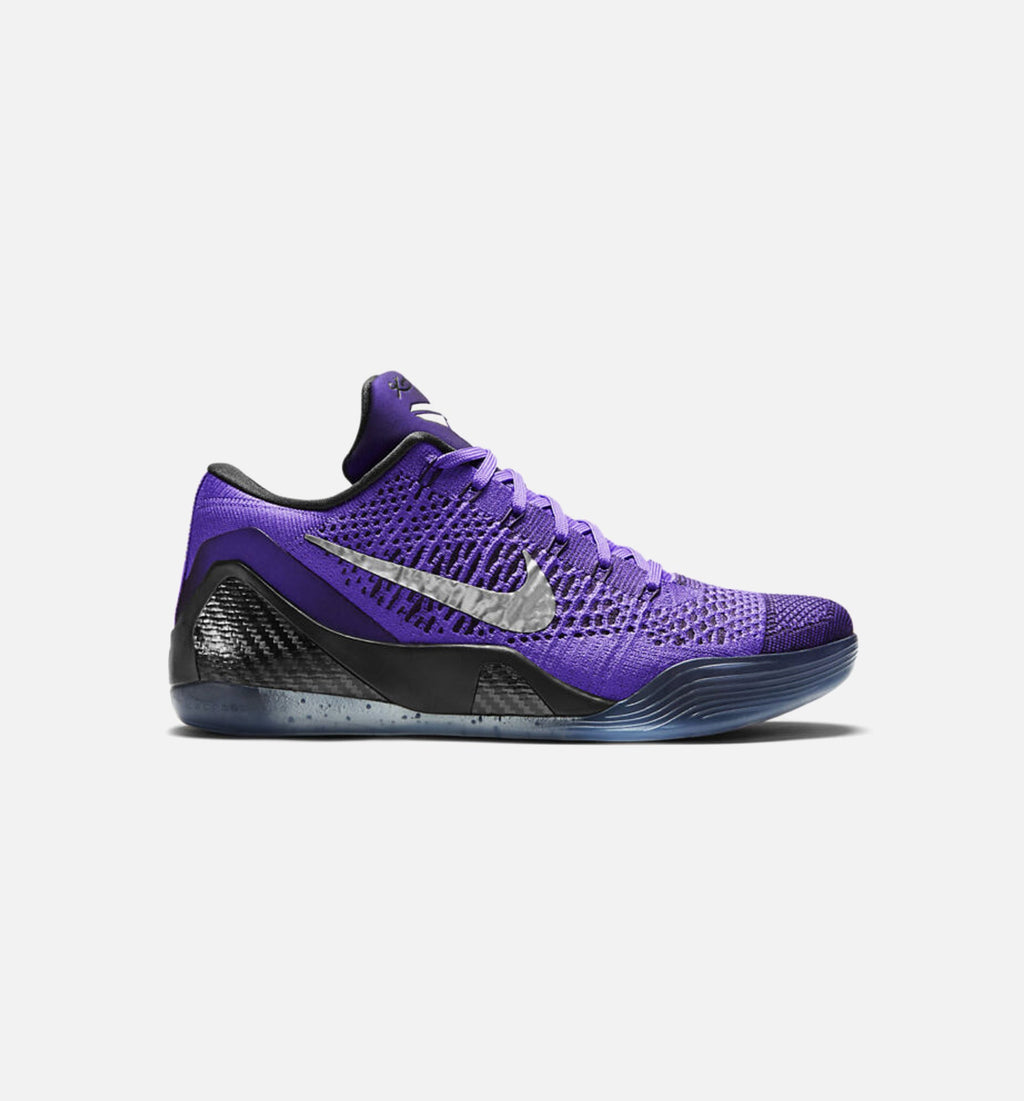 Kobe 9 Elite Low Moonwalker 男子运动鞋 - 超葡萄紫/白/深洞紫