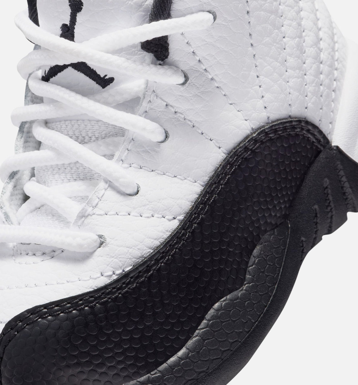 Air Jordan 12 Retro Taxi 婴幼童运动鞋 - 白/黑/出租车黄