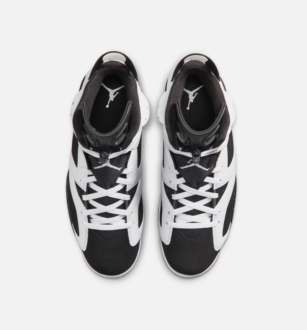Air Jordan 6 Retro Black and White 男子运动鞋 - 黑/白