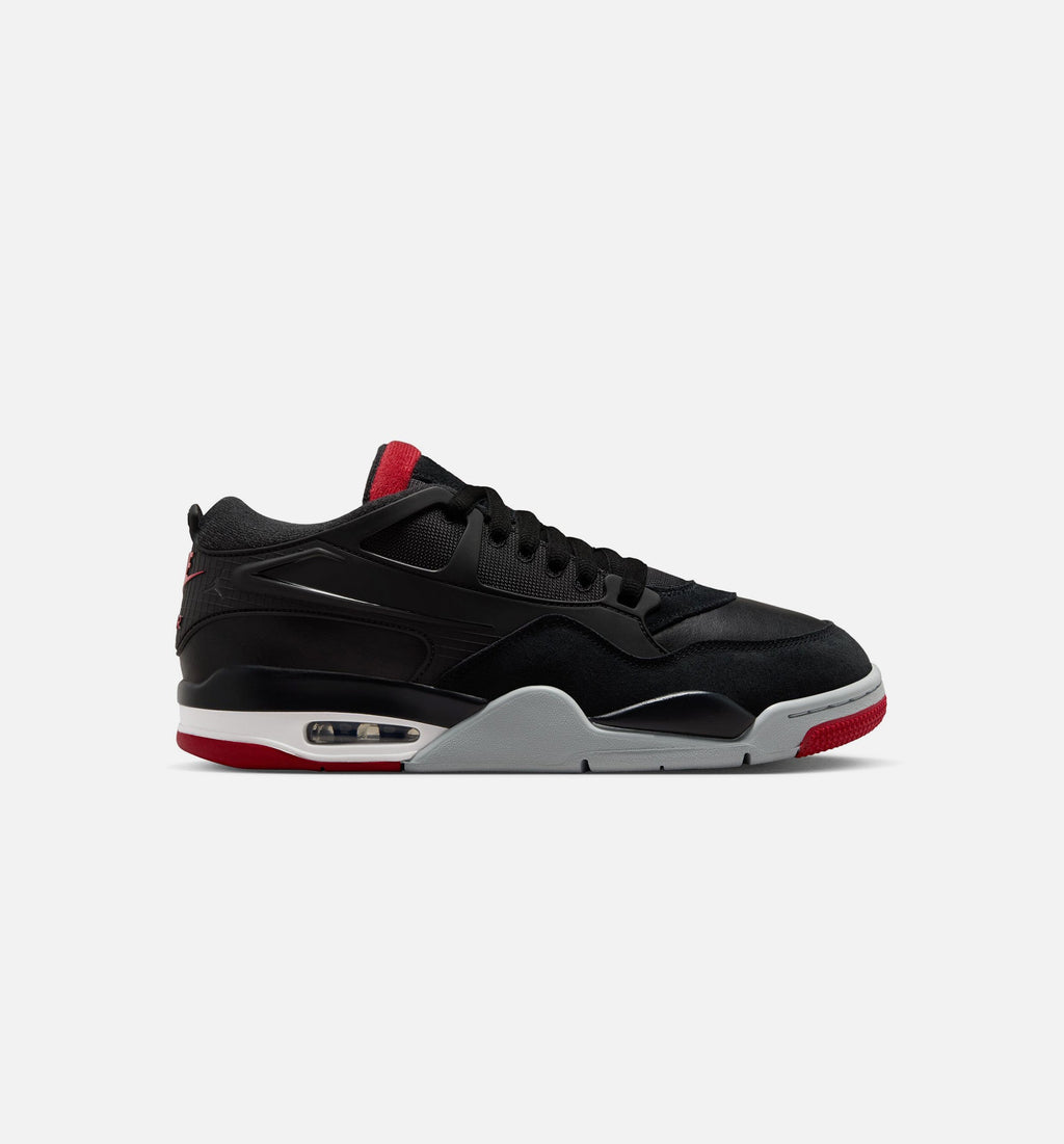 Air Jordan 4 RM 男子运动鞋 - 黑/狼灰/白/大学红