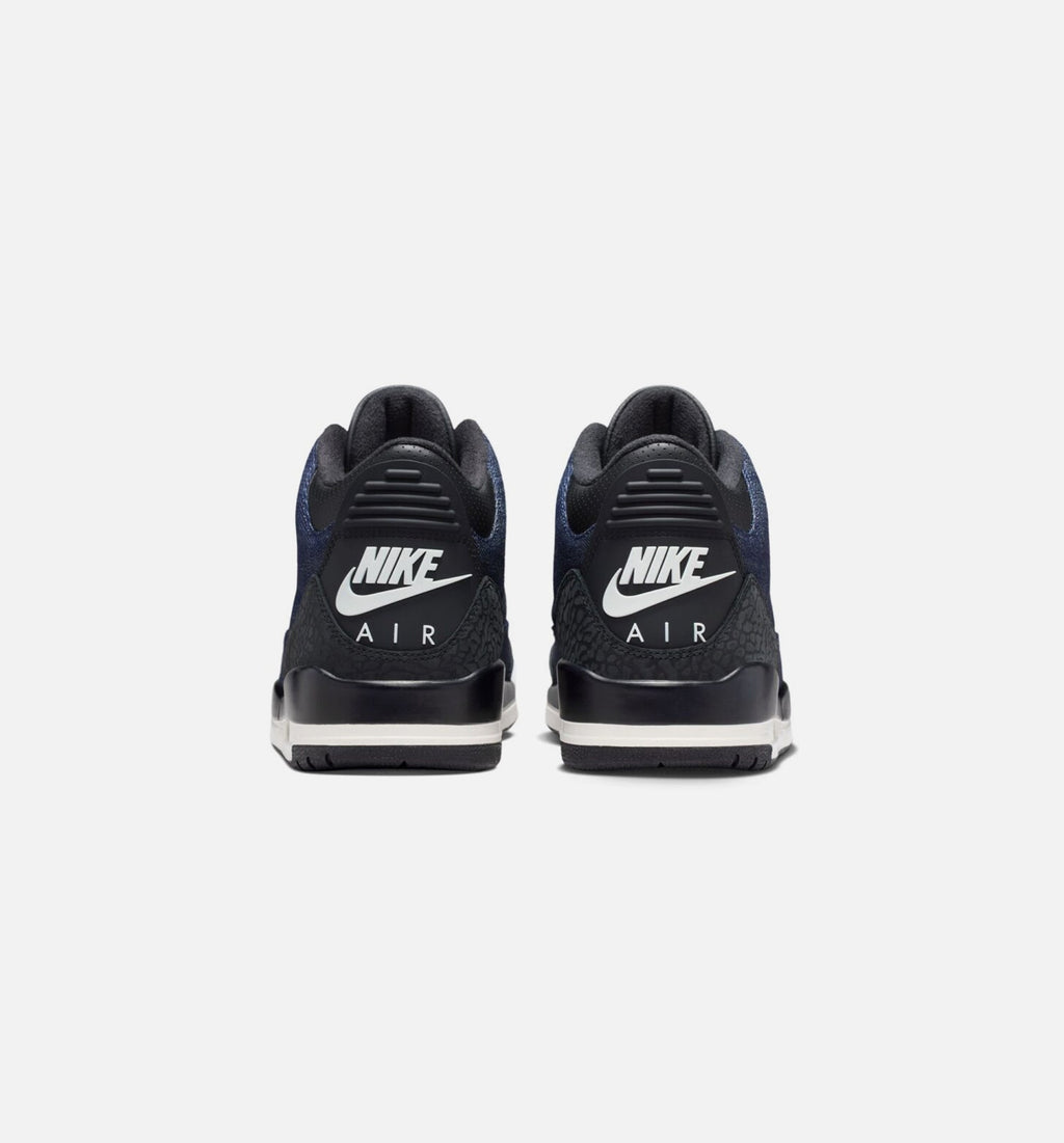 Air Jordan 3 × Levi's 男子休闲鞋 “Indigo and Gym Red” / Denim / Black / Sail