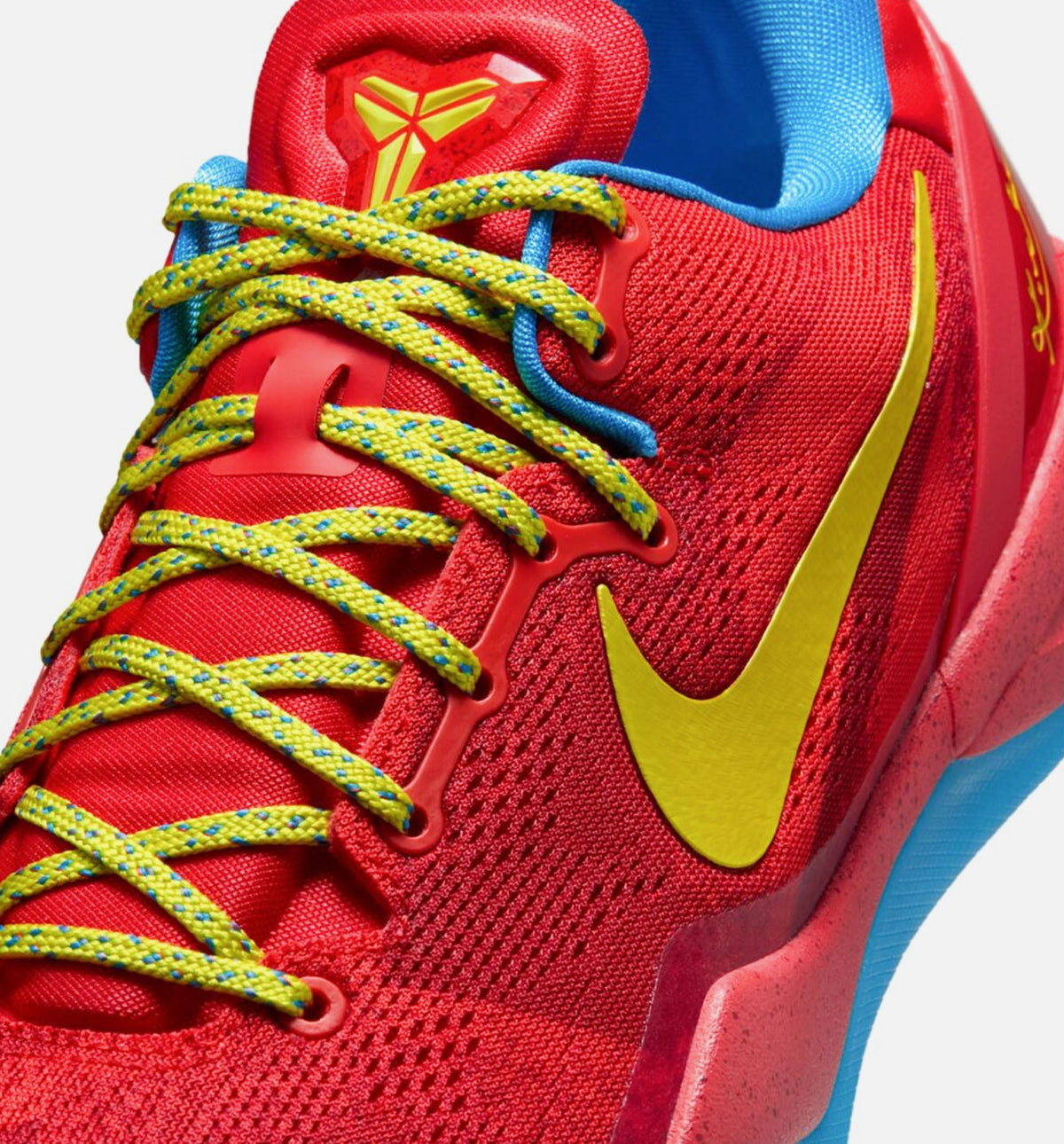 Kobe 8 Protro Year of the Horse 男子运动鞋 - 浅绯红/鲜蓝/亮柠黄