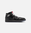Air Jordan 1 Mid SE 男款生活方式运动鞋 - 黑/灰