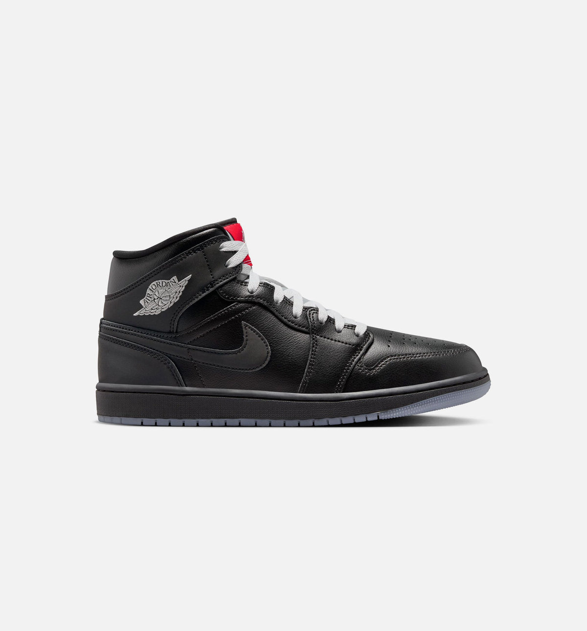 Air Jordan 1 Mid SE 男款生活方式运动鞋 - 黑/灰