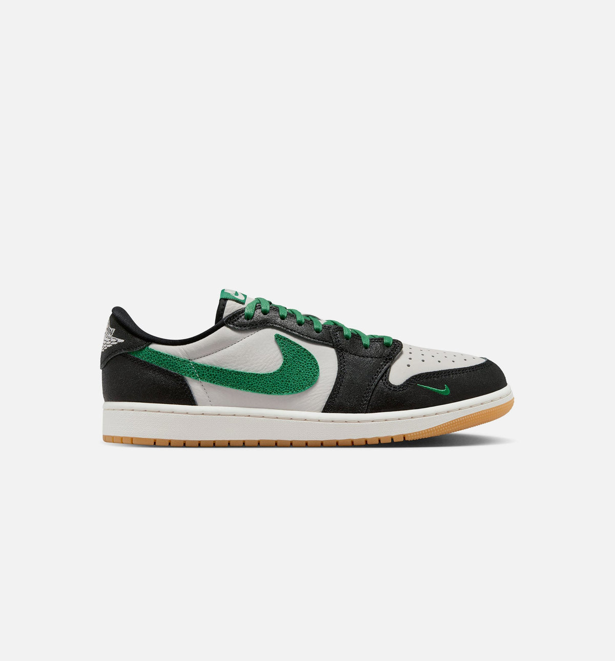 Air Jordan 1 Retro Low OG 男款生活方式运动鞋 - 幻影/松网绿/黑色（Phantom And Pine Green）