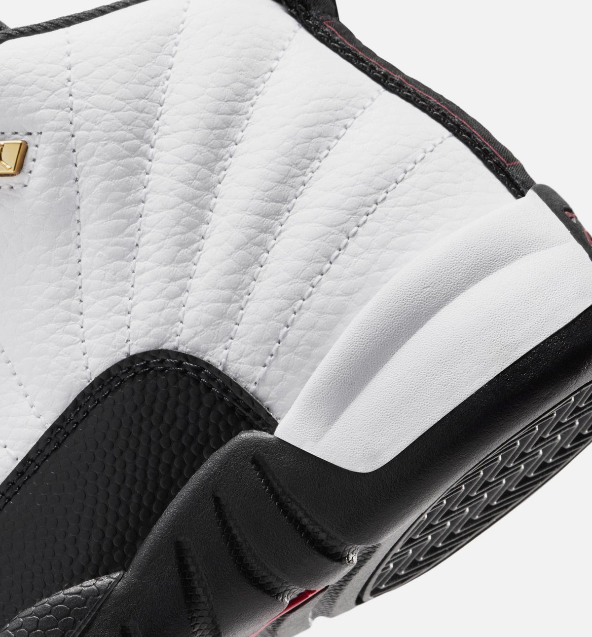 Air Jordan 12 Retro Taxi 小童运动鞋 - 白/黑/出租车黄