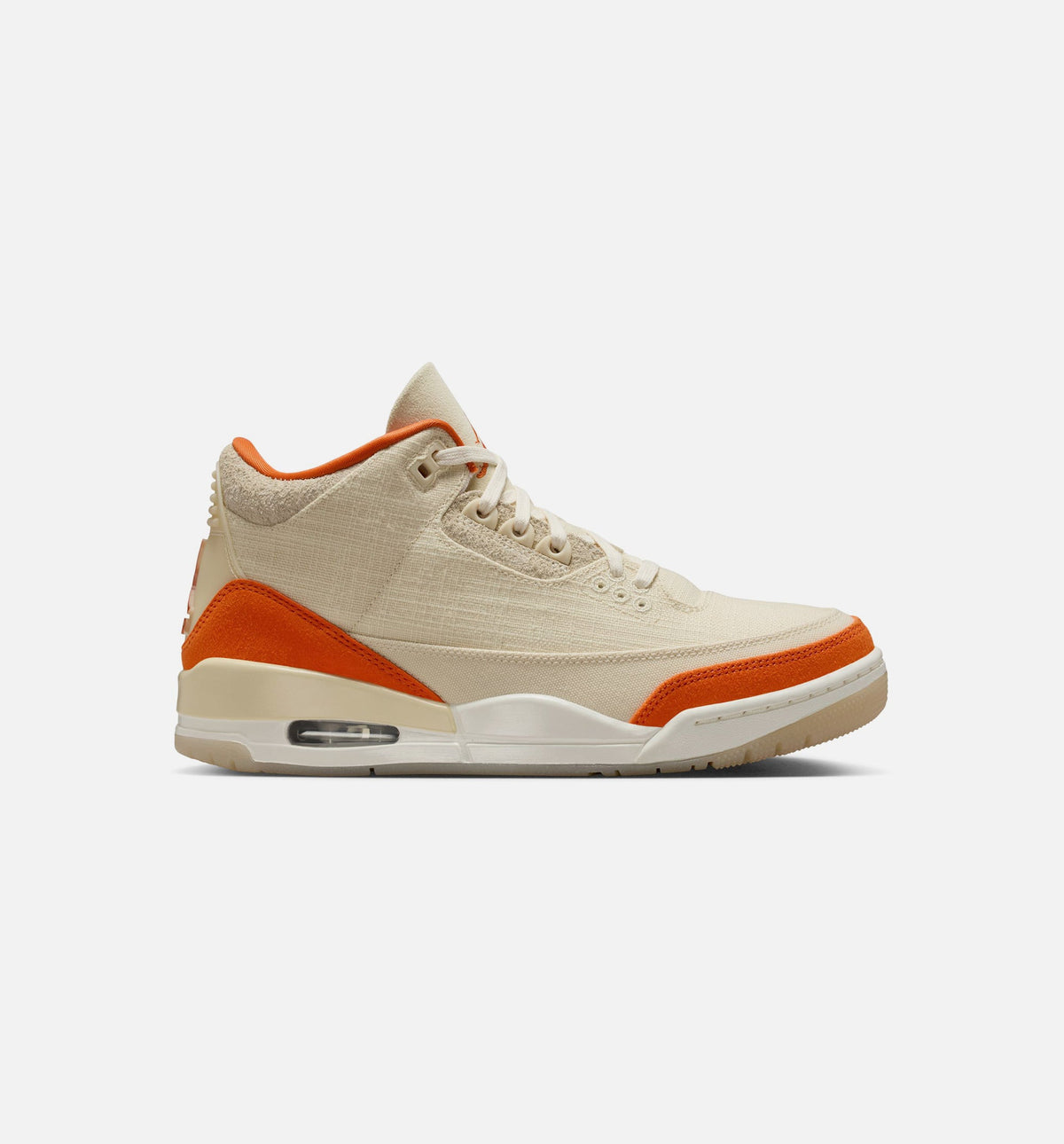 Air Jordan 3 Retro 女款生活方式运动鞋 - 化石/海星橙/帆白（Starfish）