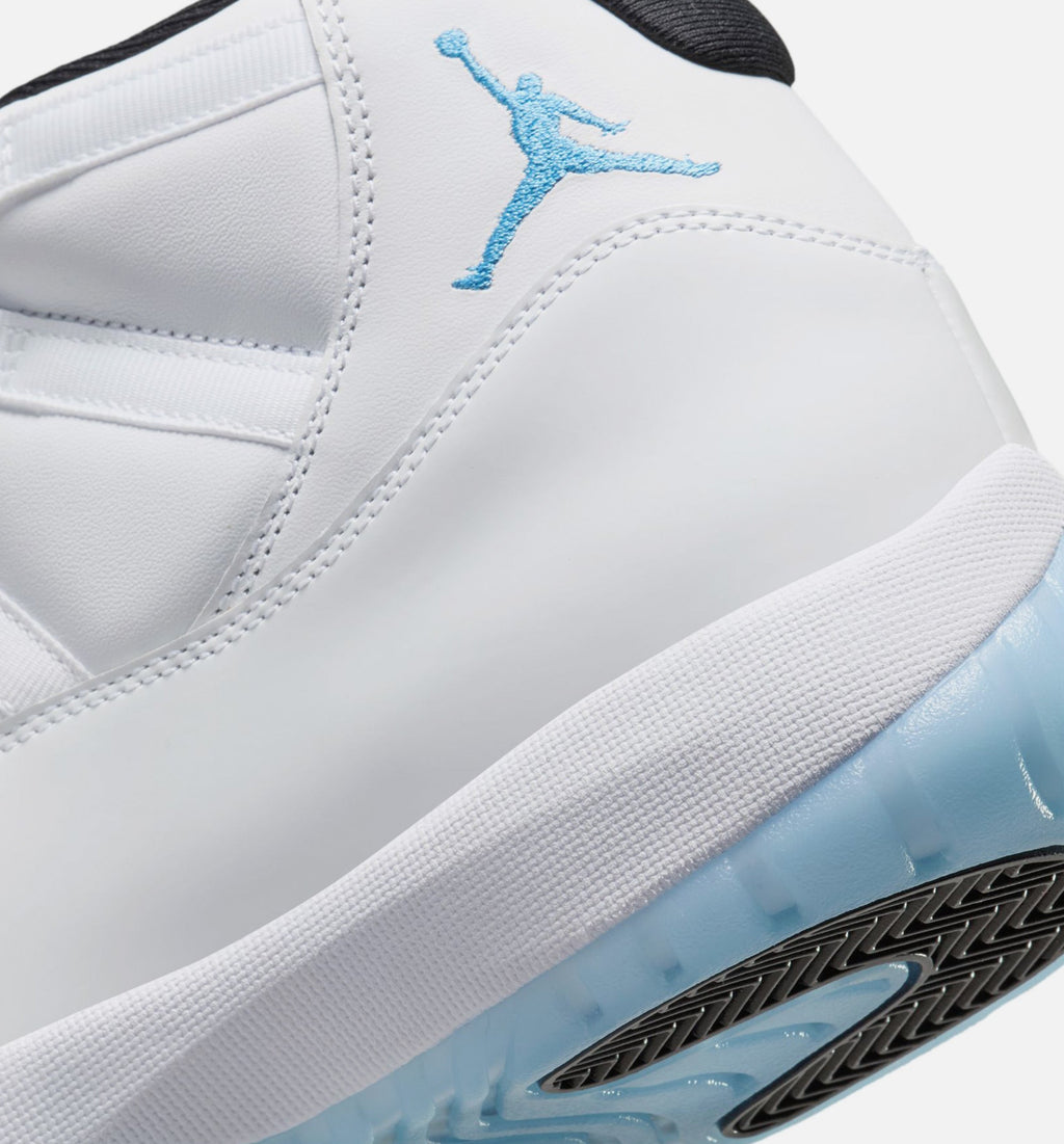 Air Jordan 11 Retro Legend Blue 男子运动鞋 - 白/传奇蓝/黑