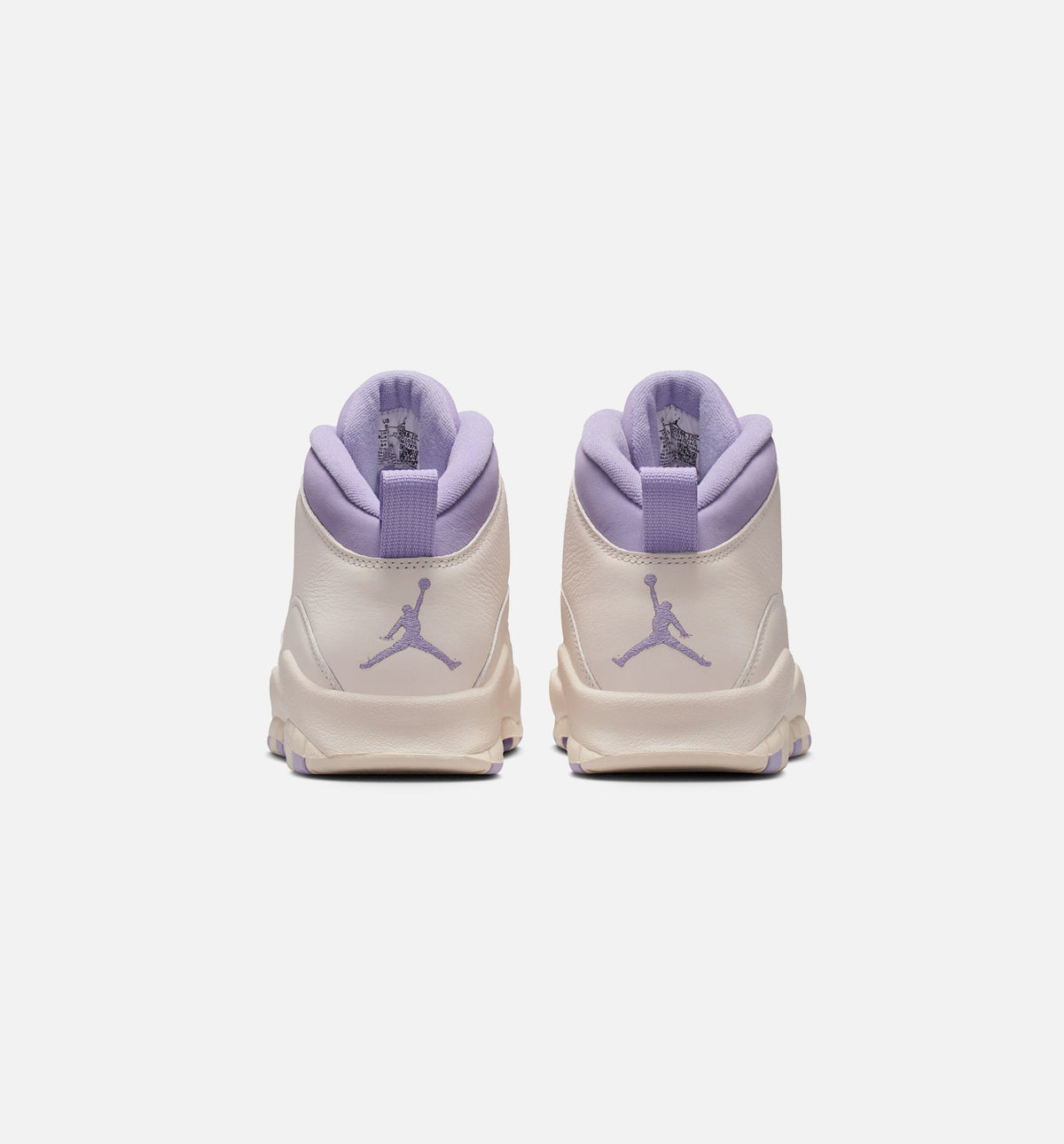 Air Jordan 10 Retro Hydrangeas 女子运动鞋 - 粉白/绣球花蓝/野葡萄紫