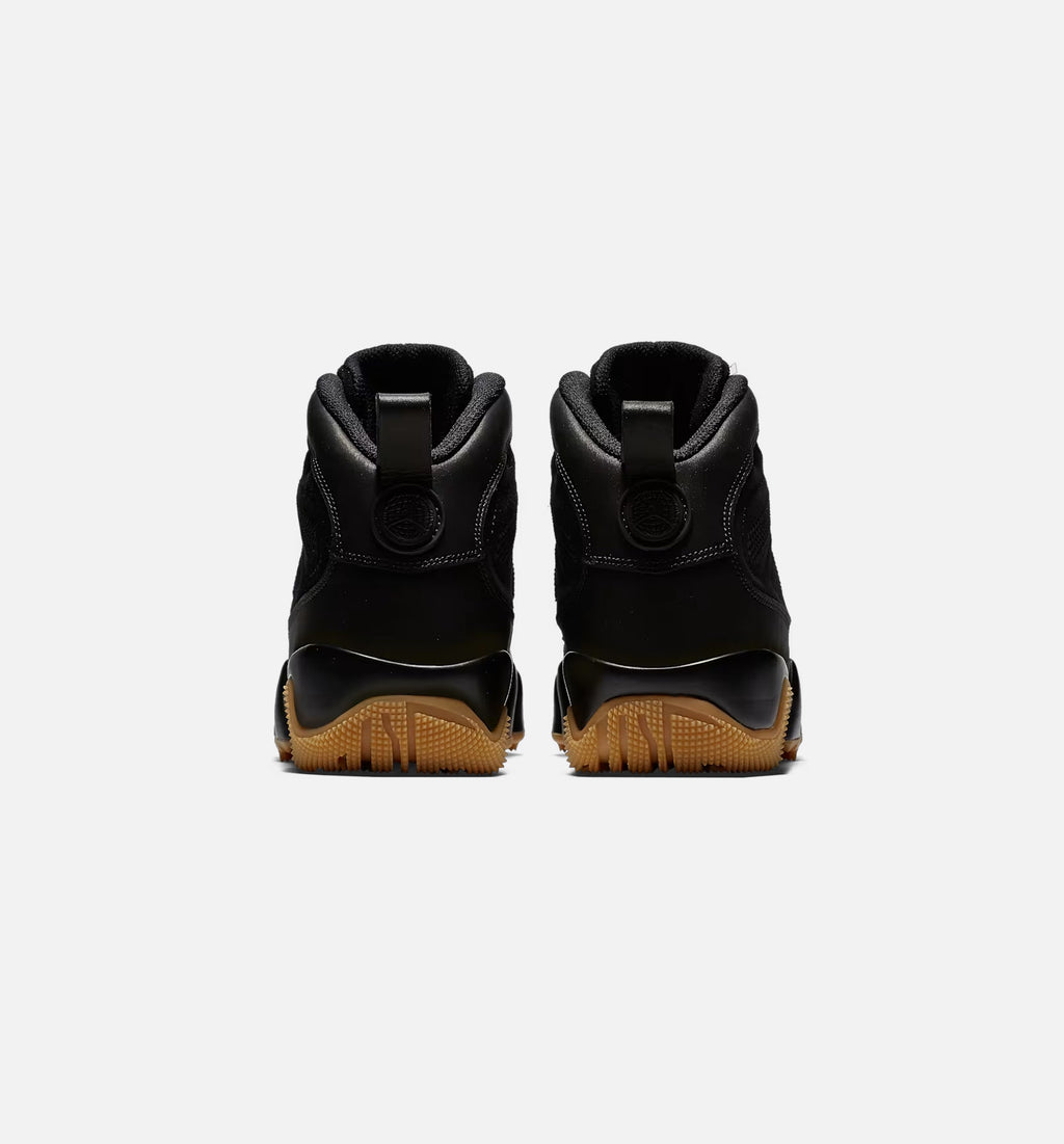 Air Jordan 9 Retro Boot 男子靴 - 黑/生胶底/浅棕