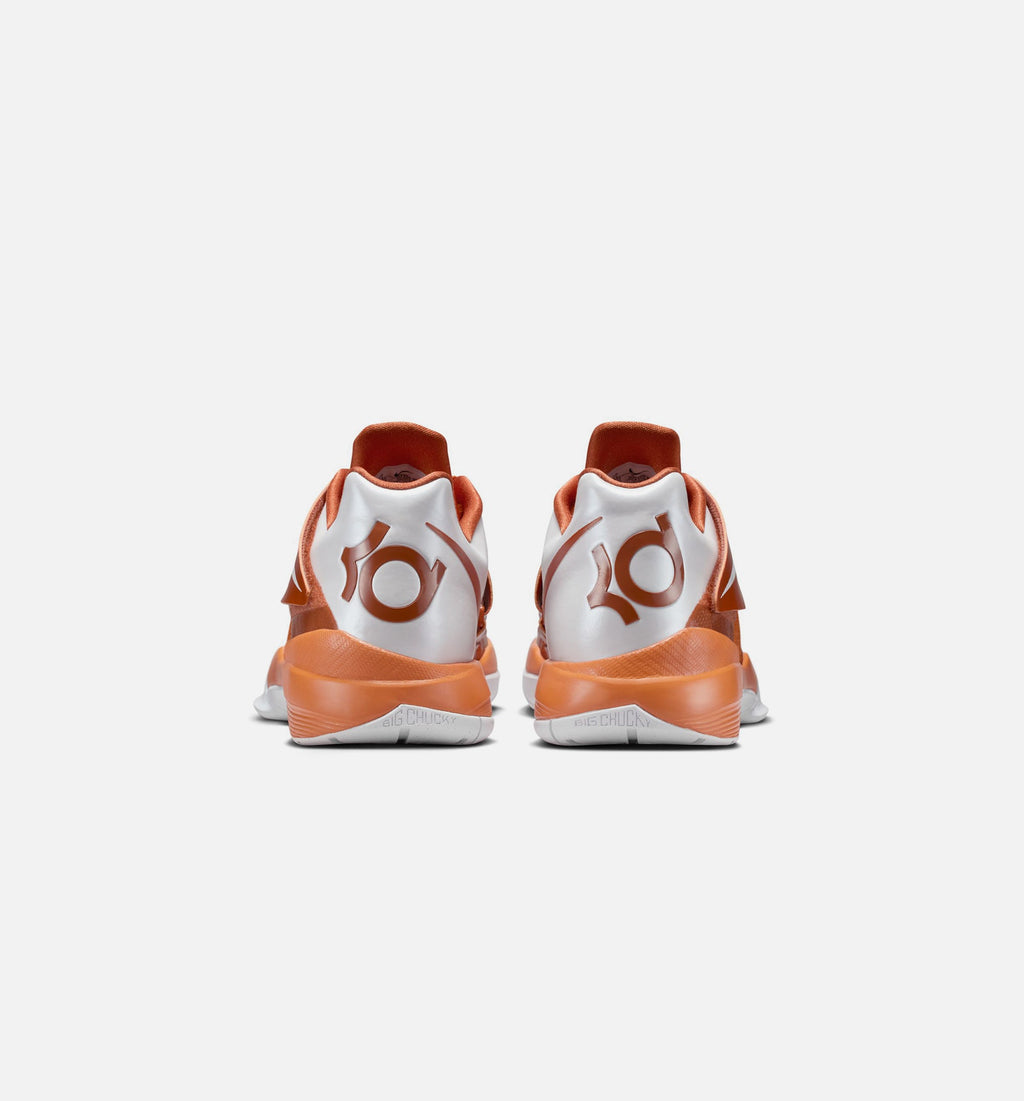 Zoom KD 4 Texas Longhorns 男子运动鞋 - 沙漠橙/白