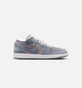 Air Jordan 1 Low Cool Grey 男款生活方式运动鞋 - 中灰/白/冷灰