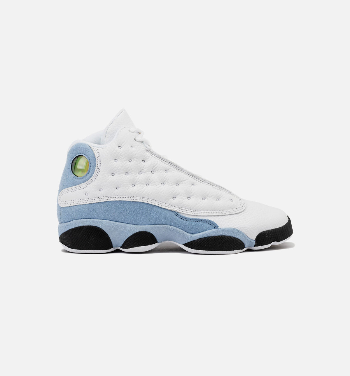 Air Jordan 13 Retro Blue Grey 大童运动鞋 - 白/蓝灰/黑/黄赭