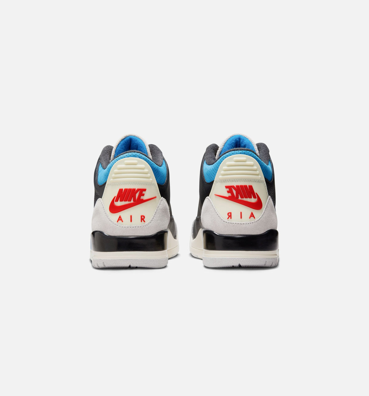 Air Jordan 3 Retro OG 男款生活方式运动鞋 - 黑色/智利红/中性灰（Rare Air）