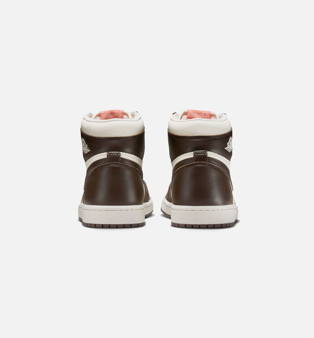 Air Jordan 1 Retro High OG 女款复古高帮运动鞋 - 巴洛克棕/浅茜根红/帆白