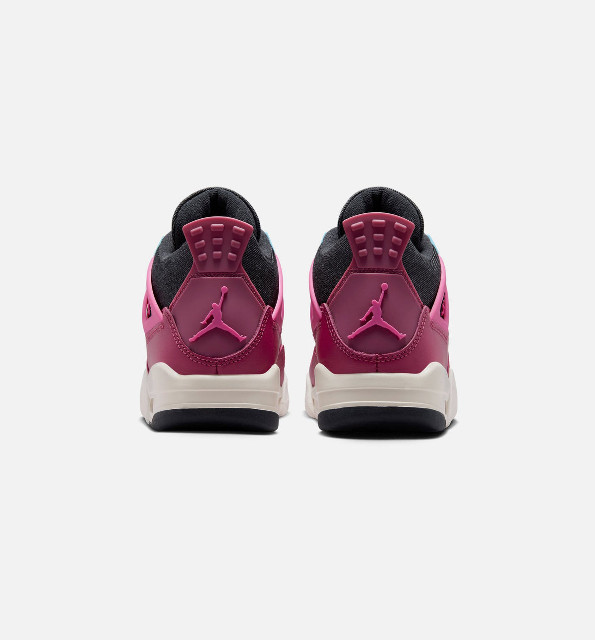 Air Jordan 4 Retro She's A Star Grade School 生活方式运动鞋｜Sweet Beet/Desert Pink/Off-Noir/Chalk