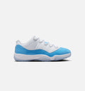 Air Jordan 11 Retro Low University Blue 男子运动鞋 - 白/大学蓝/黑