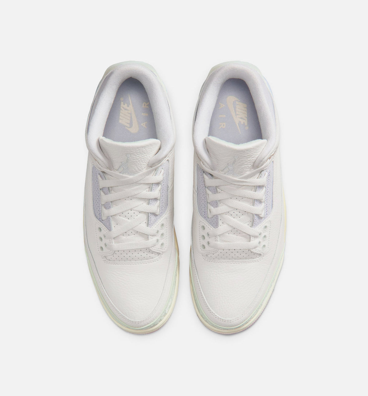 Air Jordan 3 Retro 男款生活方式运动鞋 - 帆白/翡翠晶/光晓红（Sail And Jade Aura）